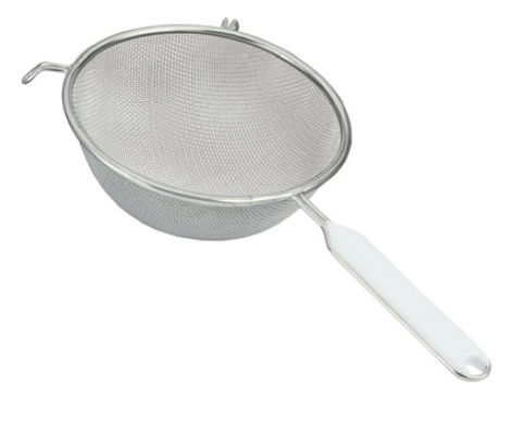 110107 TINNED STRAINER, FM, PL.HANDLE  7 C