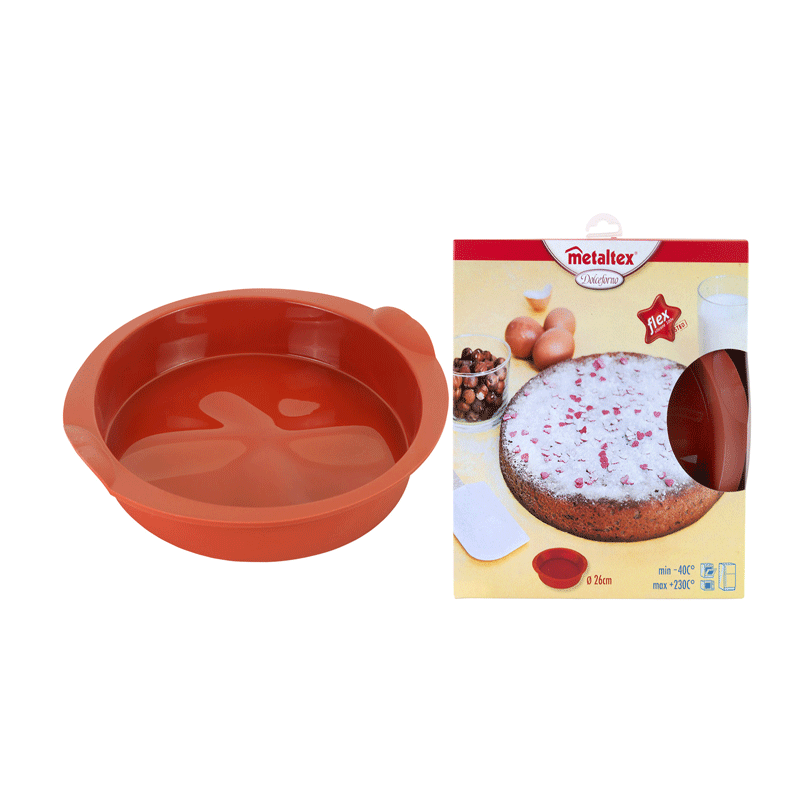 222105 SILICONE ROUND CAKE MOULD 26 CM