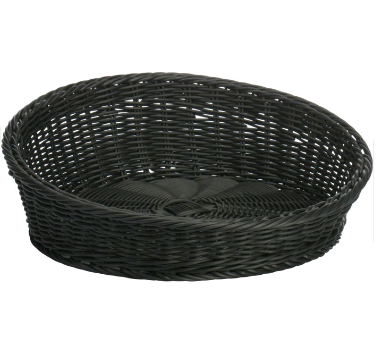 020532 191 01 Flat bowl round 37*9 black