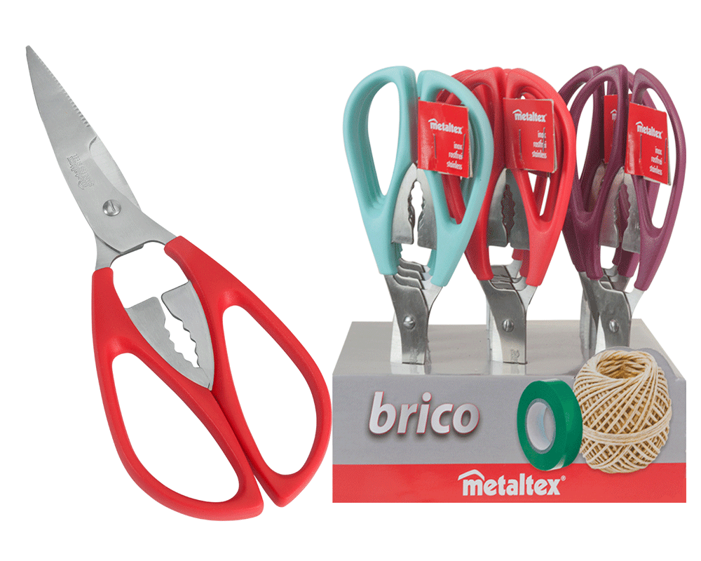 241905 DISPLAY 24 PCS. SCISSORS BRICO