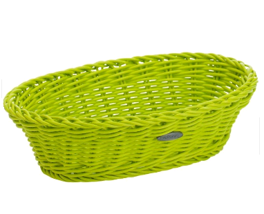 020363 371 01 Oval basket 25*19*6.5 lime II