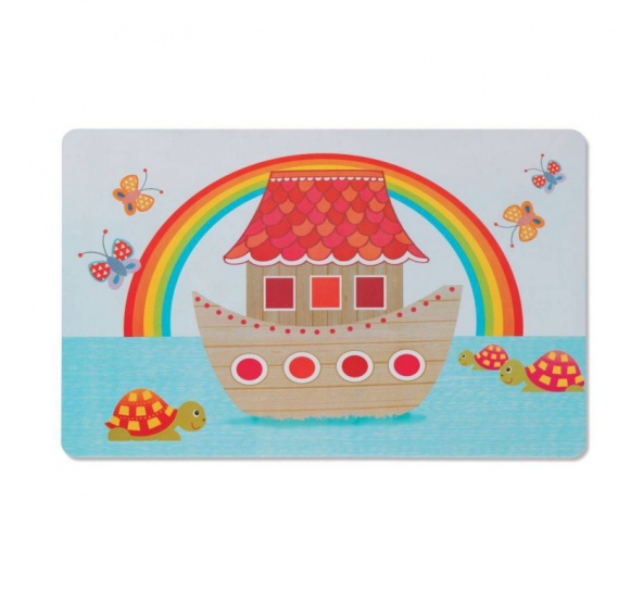 15100 Table set Rainbow PP-Plastic 43,5x28,5cm