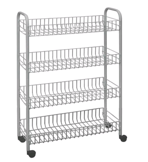 341404 PL.Ctd. 4-t. Slim laundry Cart