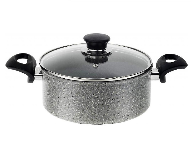 1000946 FERG25D.20D ZW Ferrara VCD Casserole+lid  20cm