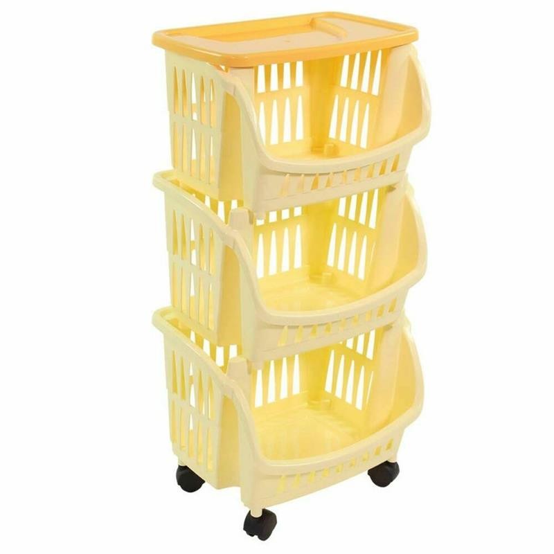 10134A TIDY CARRELLO GIALLO