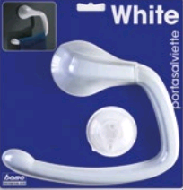 70372 WHITE PORTASALVIETTE BIANCO