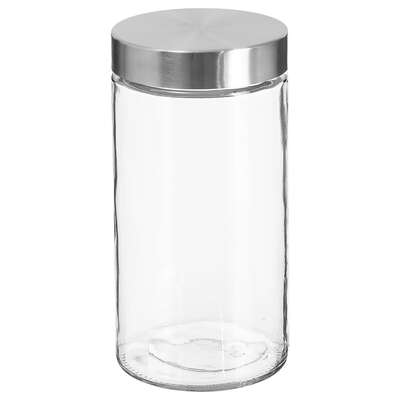 135298   GLASS JAR GLASS+S.S LID 1.7L