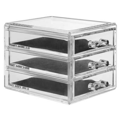 155914    BOX JEWELERY 3 DRAWER