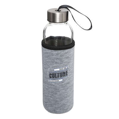 169279    BOTTLE 0,5L GLASS + NEOPRENE