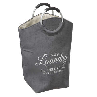 174558A  LAUNDRY BASKET TRIO GREY