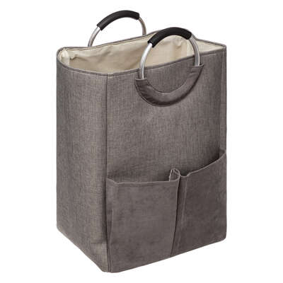 174559A AUNDRY BASKET POCKET GREY