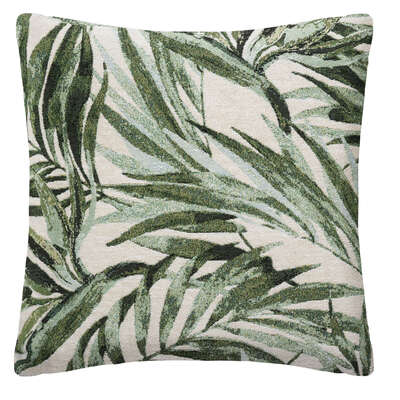 164006I  CUSHION COVER JACQ TROPIC40X40