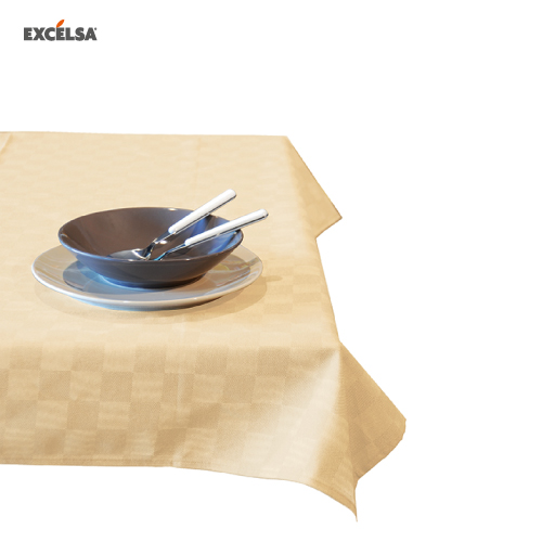 48964 CREAM RECTANGULAR TABLE CLOTH