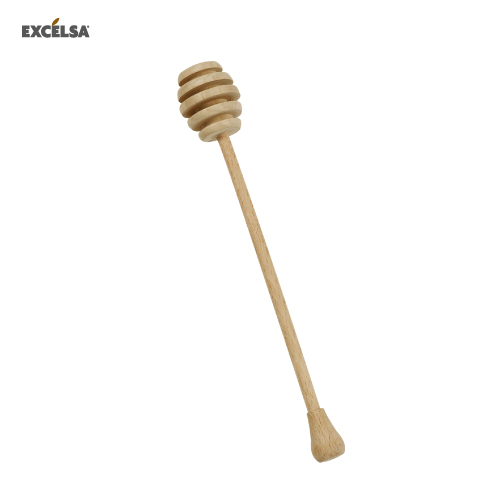 27888 REAL WOOD HONEY SERVER 18 CM.