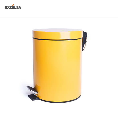 48129 YELLOW 5 LT. DUST BIN