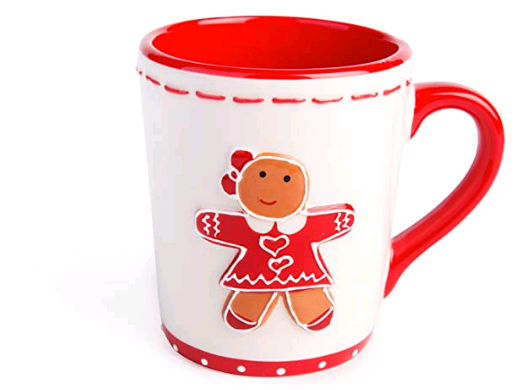 61909 GINGER BOY&GIRL MUG