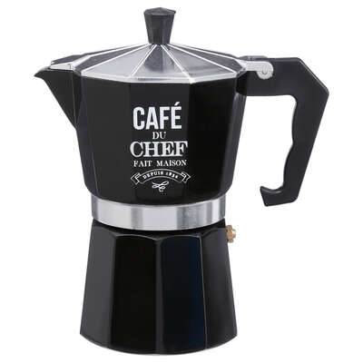 134515  CAFETIERE IT NOIR 6 TASSES