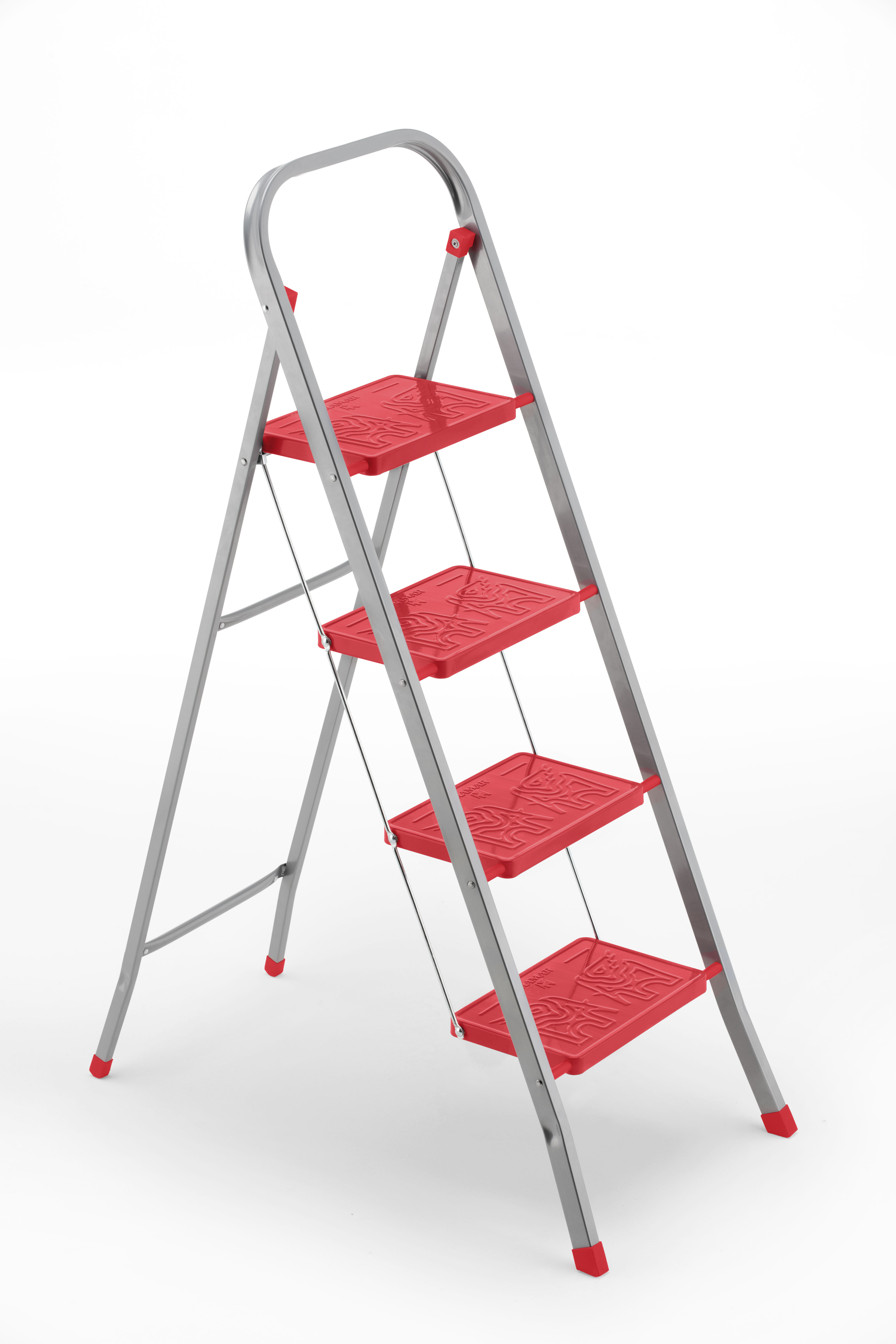 1374040010000 FSTEP STOOL SLIMMY 4 RED NEW