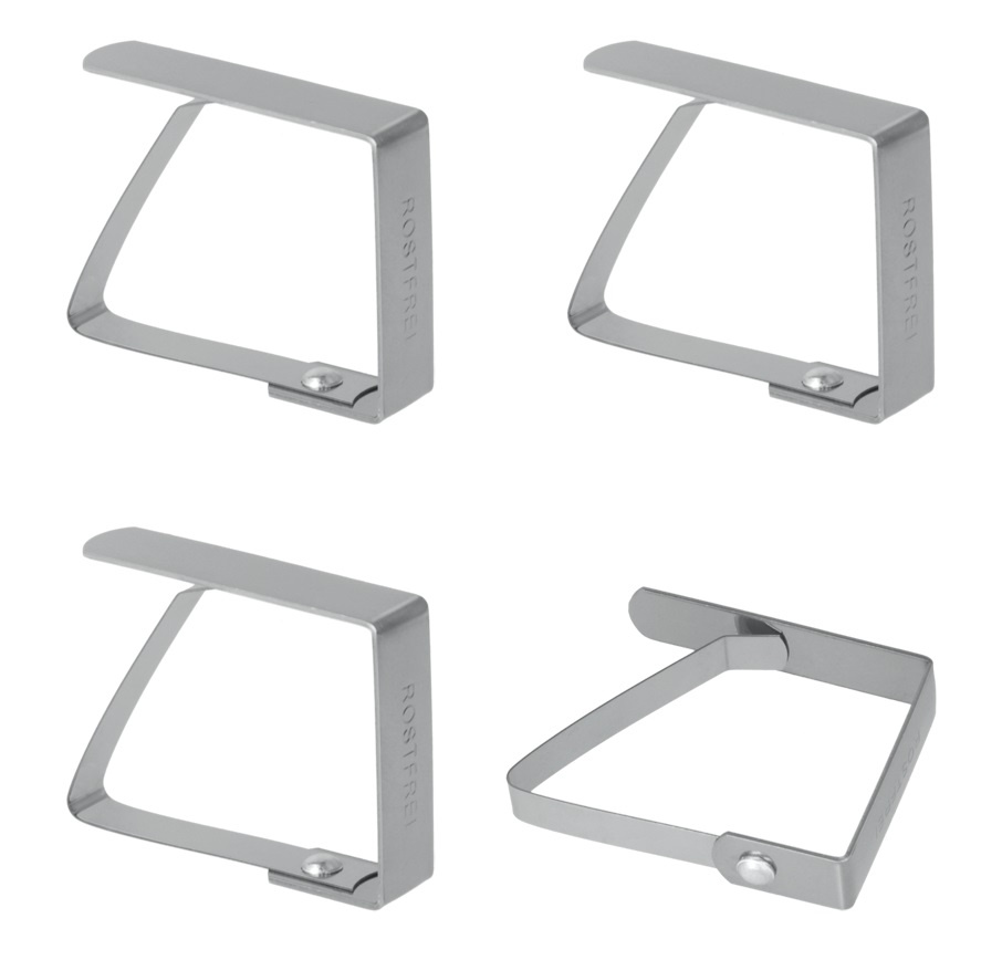 254500 SET 4 S.STEEL NAPKIN HOLDER