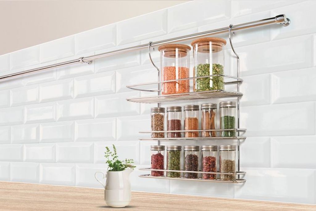 350313 3-TIER SHELF `LONARDO`