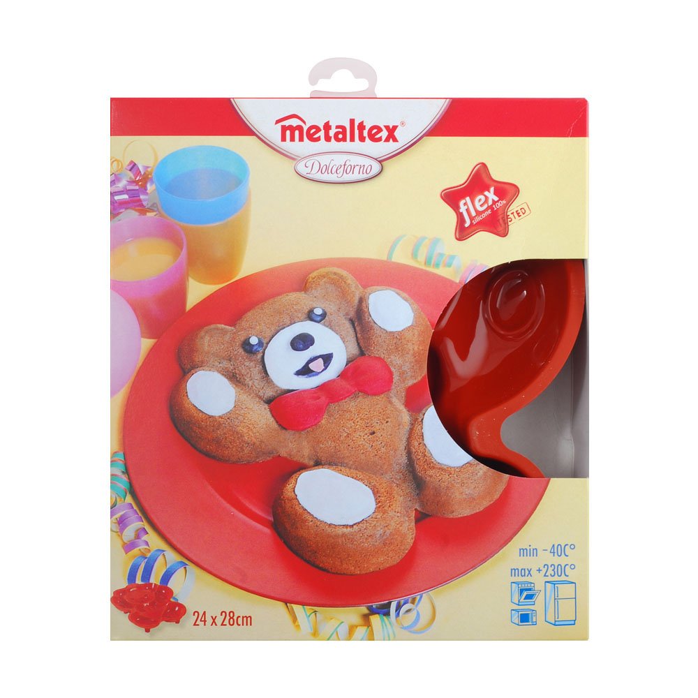 222181 TEDDY BEAR MOULD SILICONE CM25