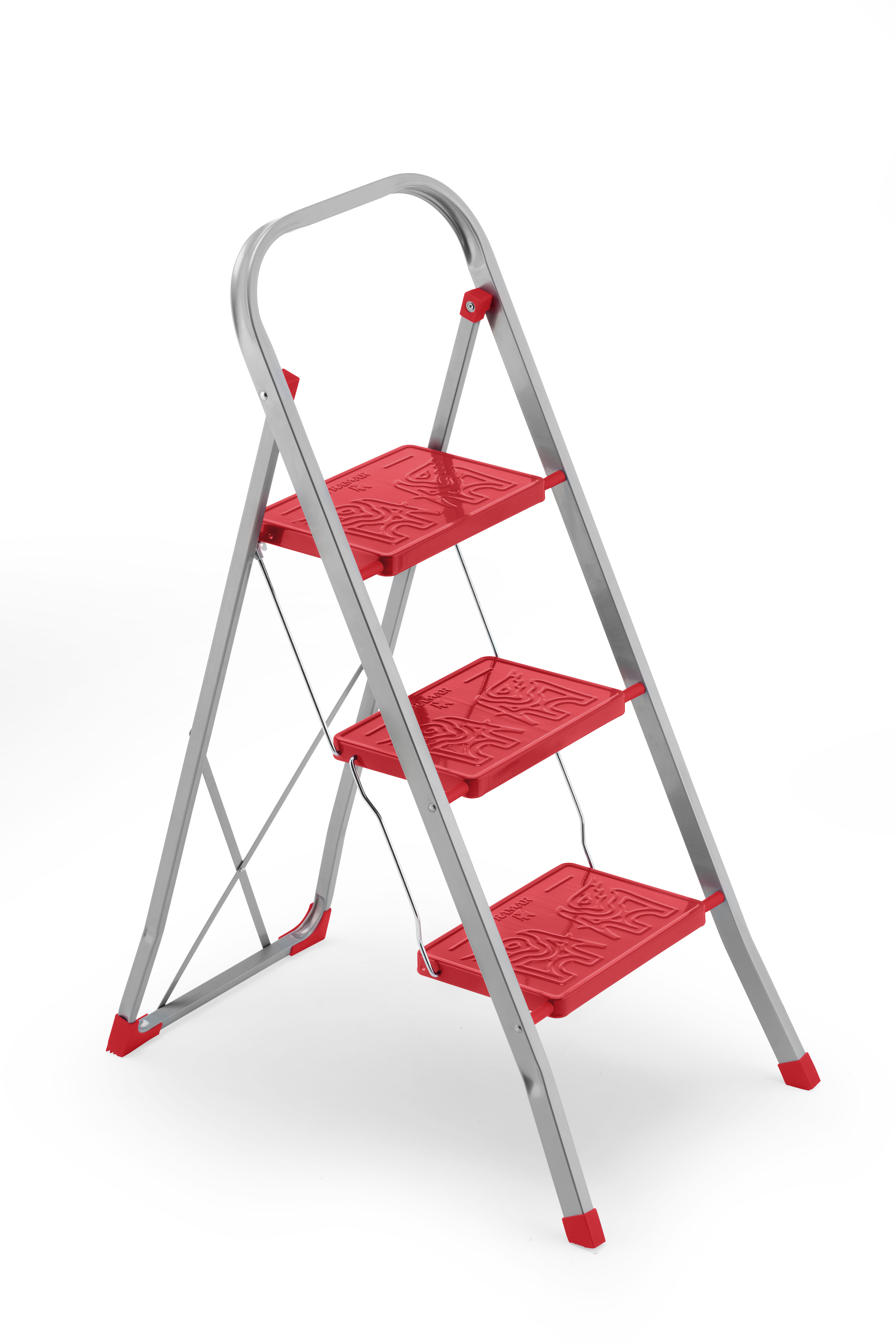 1374030010000 STEP STOOL SLIMMY 3 RED