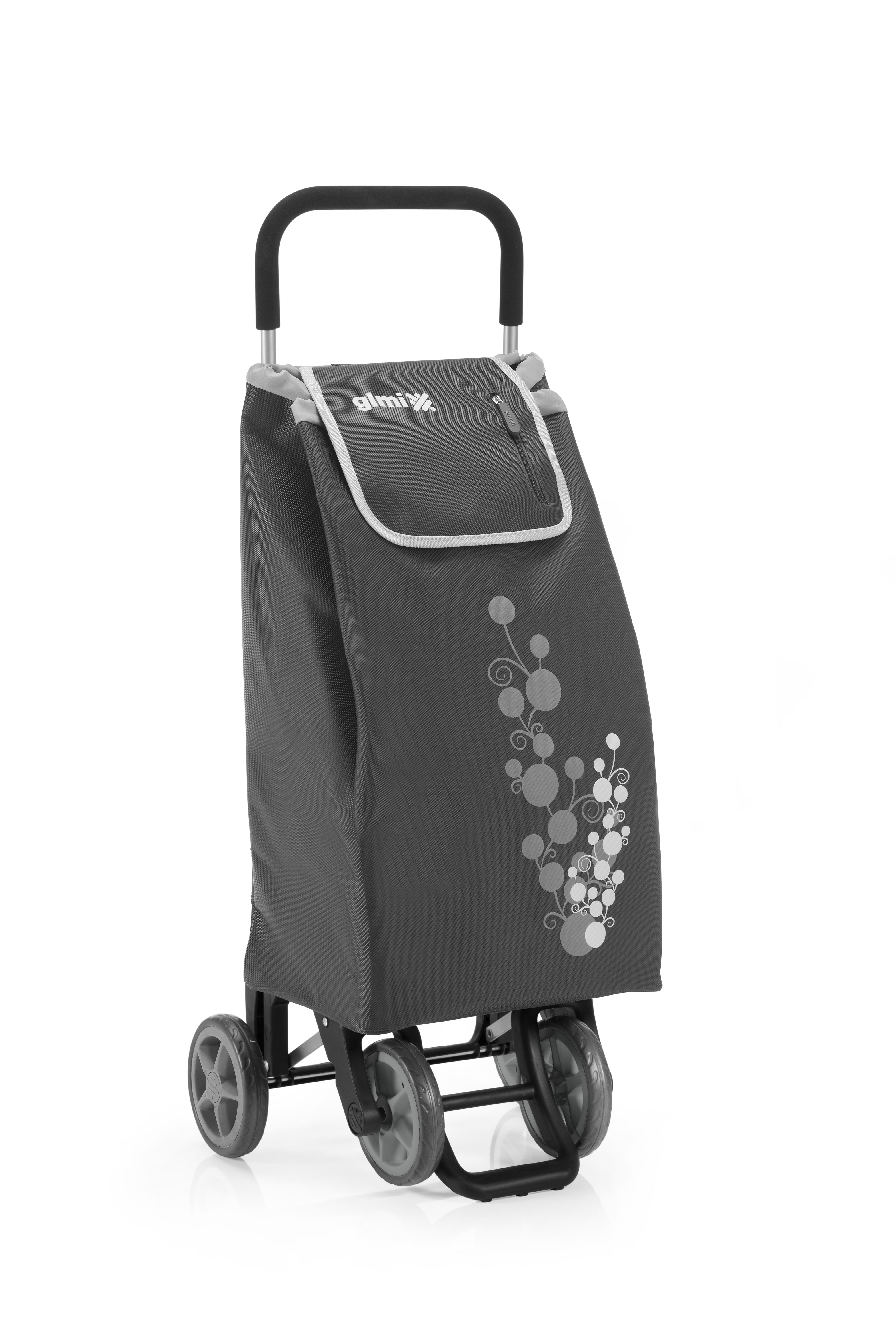 1508035001000 SHOPPING TROLLEY TWIN GREY