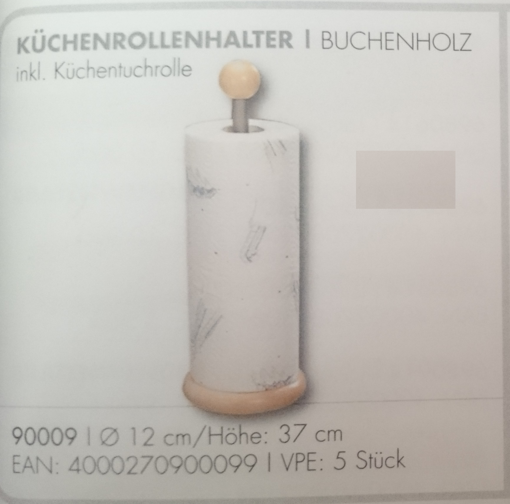 90009 Kuchenrollenstander