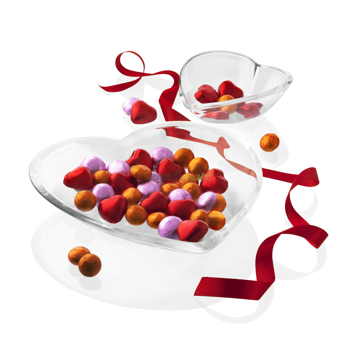 66174M CUORE SET OF BOWL+INDIVID.BOWL (1+1)