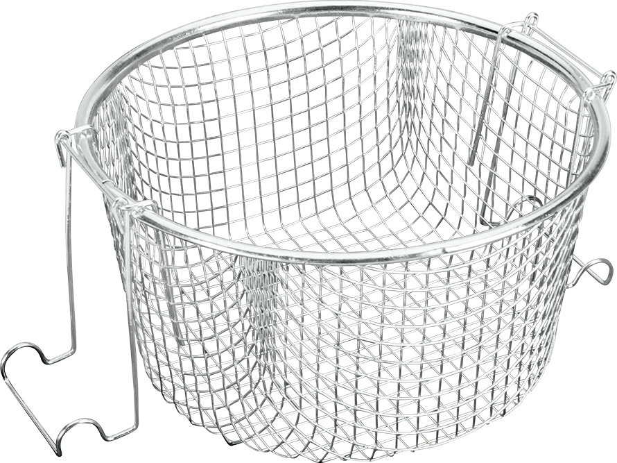 200822 TINNED BLANCHING BASKET, 22CM