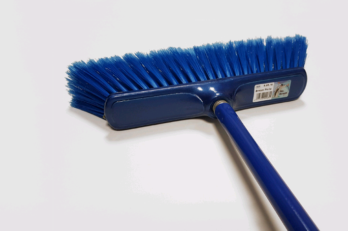 02.00086.0012.02.000 Handled Broom Blue Pearl