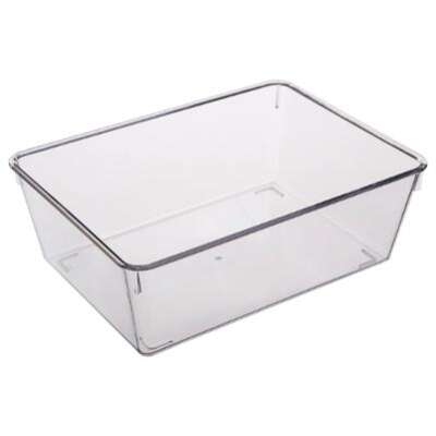 105344B  TRANSPARENT STORAGE BASKET S