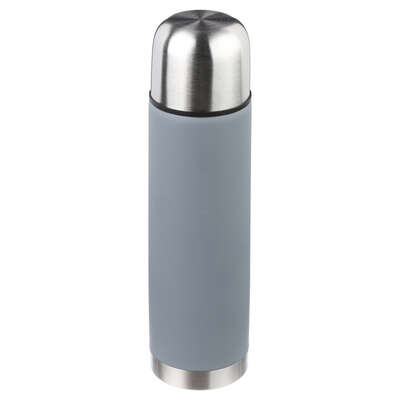 119710  VACUUM BOTTLE 0.5L SS+TPE GREY