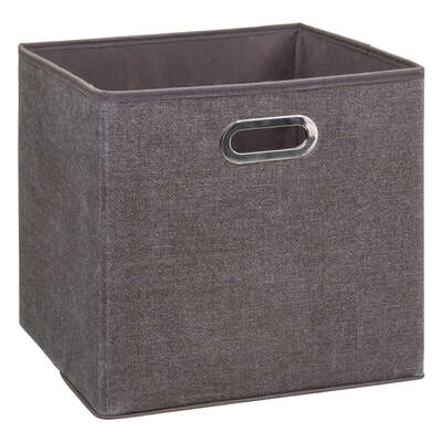 138885H   STORAGE BOX 31X31 BROWN LINEN