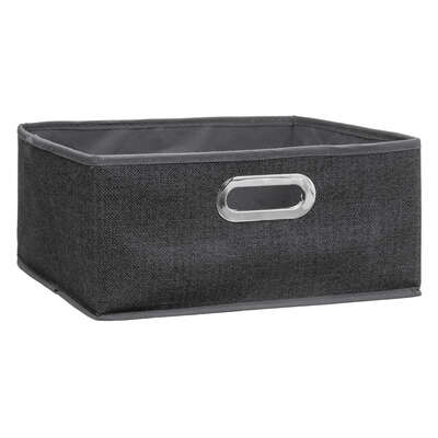 138886D STORAGE BOX 31X15 DG LINEN