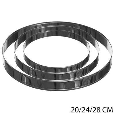 151125 CIRCLE X3 20/24/28CM STAINLESS