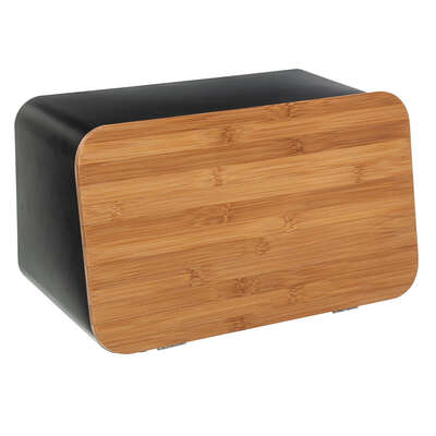 151193   BREAD BOX +CUT BOARD BLK MODE