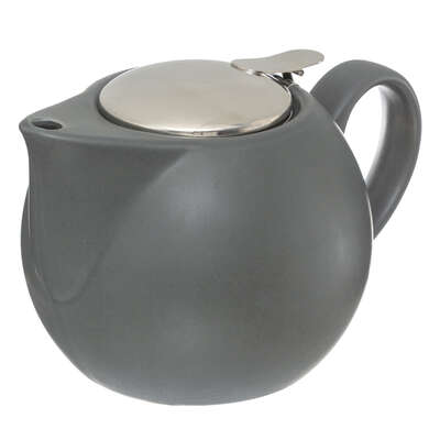 154237B  ROUND TEA POT GRAY 75CL