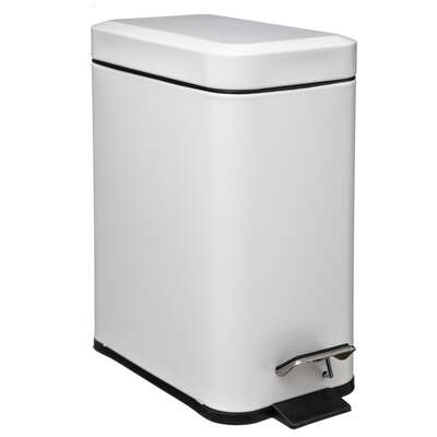 160848I   SOFTCL WHITE RECTANGLE 5L BIN