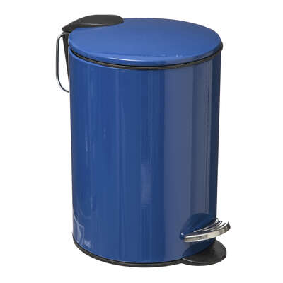 174528E   SOFTCL 3L DUSTBIN  NAVY BLU