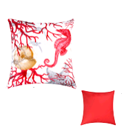 63375 "CORAL" PILLOW 45X45 CM