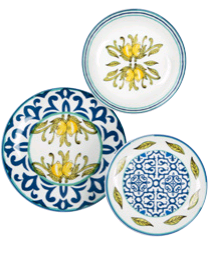 63116 "AMALFI" 18 PCS DINNER SET