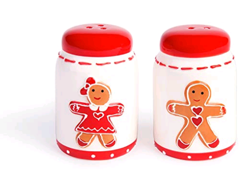 61914 GINGER BOY&GIRL SALT & PEPPER