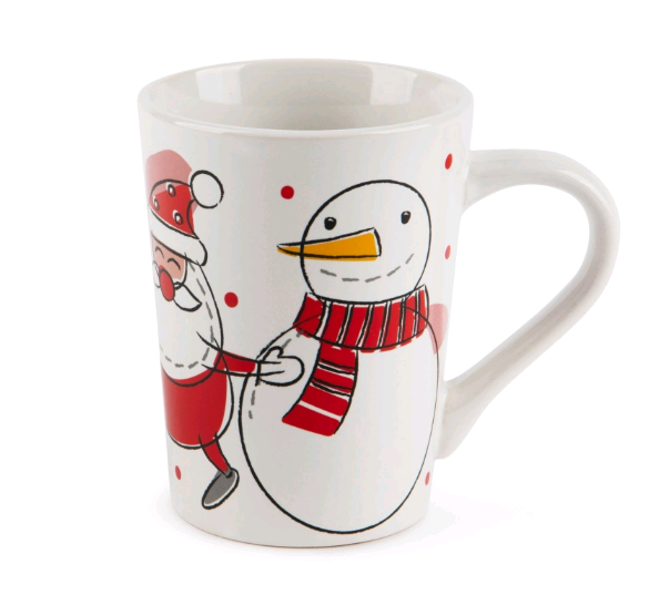 64954 SNOWMAN MUG 380 ML.