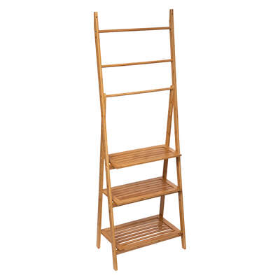 161049 ETAGERE PORTE SERVIETTE BAMBOU